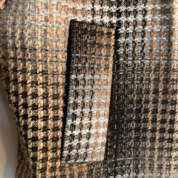 ❤️Axcess coat hip length women’s L Lined brown tones - Picture 5 of 11